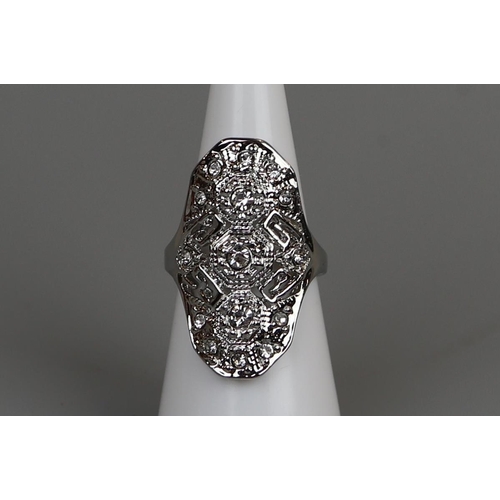 65 - Costume ring, size J½