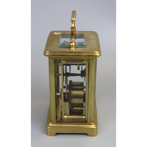 77 - Brass carriage clock