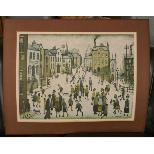 214 - L S Lowry print