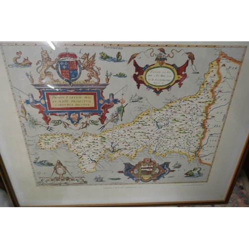 241 - 2 framed maps