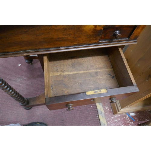 250 - Early Victorian rosewood Davenport