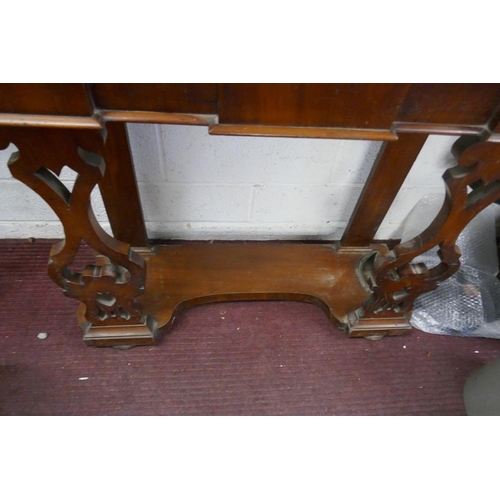 269 - Victorian mahogany hall stand