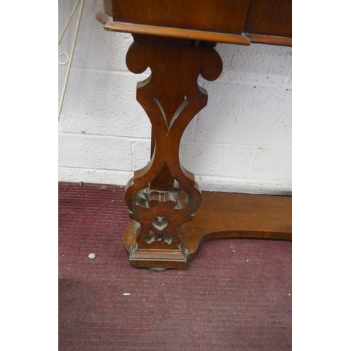 269 - Victorian mahogany hall stand