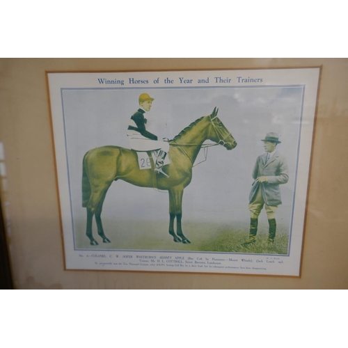 279 - Pair of horse racing prints