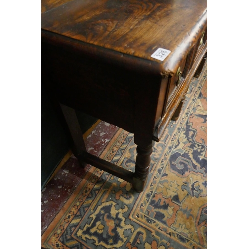 326 - Early oak dresser base - Approx size: W: 192cm D: 46cm H: 87cm