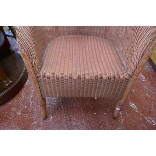 347 - Lloyd loom armchair