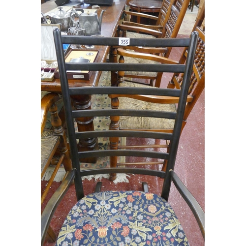 355 - Provincial rocking chair