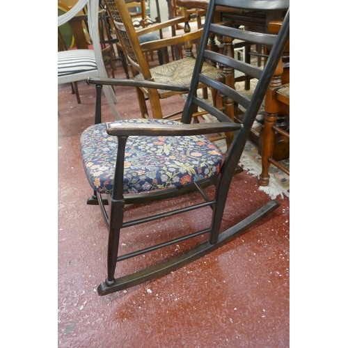 355 - Provincial rocking chair