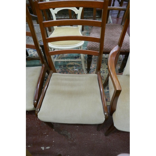 400 - Set of 6 G-Plan dining chairs