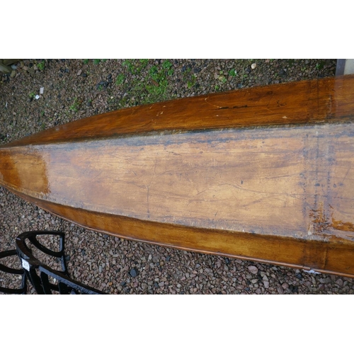 426 - Wooden canoe for 2 - The Old Boot