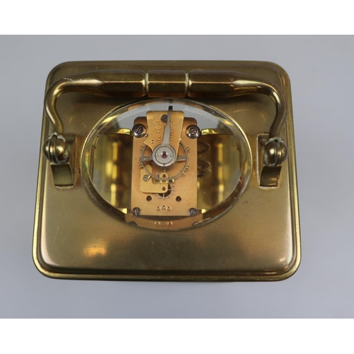 70 - Carriage clock with key