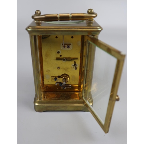 70 - Carriage clock with key