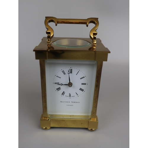 71 - Working carriage clock by Matthew Norman