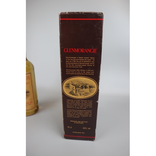 74 - Boxed Glenmorangie 10 year old single highland malt - Scotch whisky