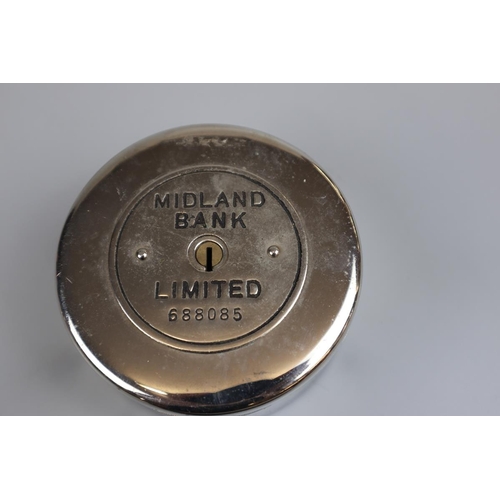 77 - Midland Bank Ltd coin safe