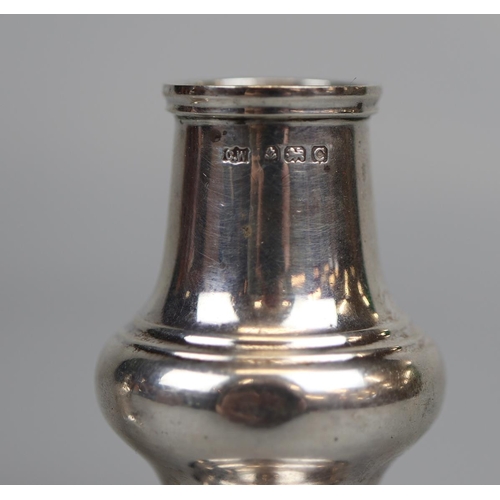 8 - Hallmarked silver pepper pot - Charles Wilkes - 1927 - Approx 50g