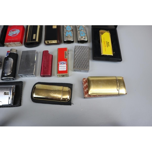 101 - Collection of lighters to include Zippo