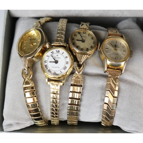 104 - Large collection of watches to include Rotary