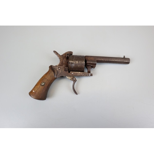 108 - 1880 Belgian pin fire revolver