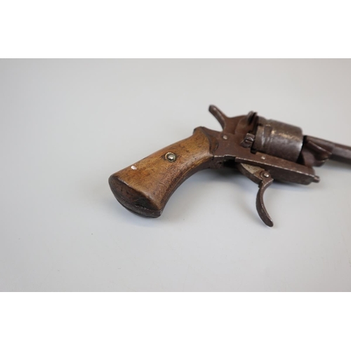 108 - 1880 Belgian pin fire revolver