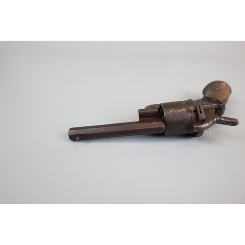 108 - 1880 Belgian pin fire revolver