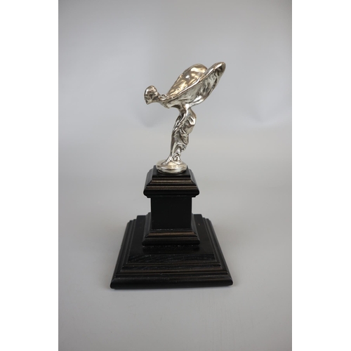 115 - Rolls Royce Silver Cloud car mascot - Display mounted