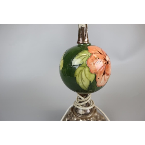 129 - Moorcroft table lamp