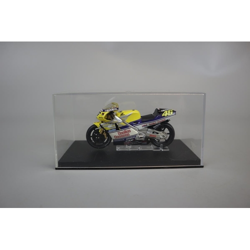 153 - 19 1:24 and 1:18 scale model Valentino Rossi Bikes