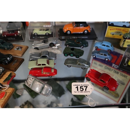 157 - Quantity of matchbox vehicles