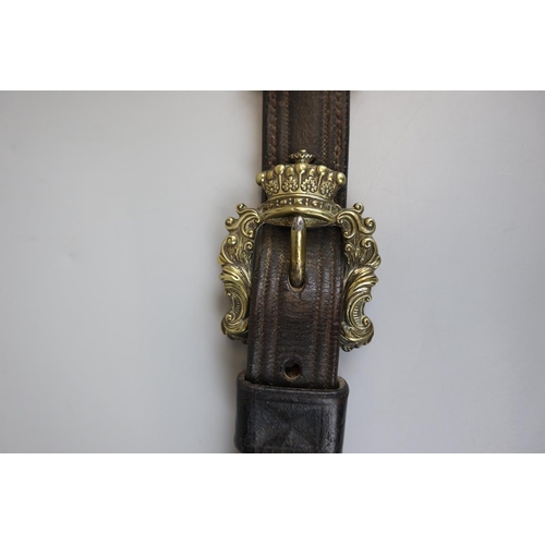 167 - Rare Blenheim Palace Martingale with family crest - Superior quality circa 1890