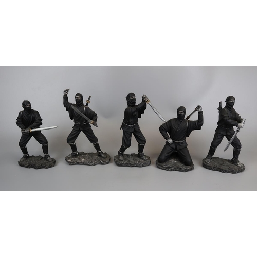 169 - Set of 5 Leonardo Collection Ninjas