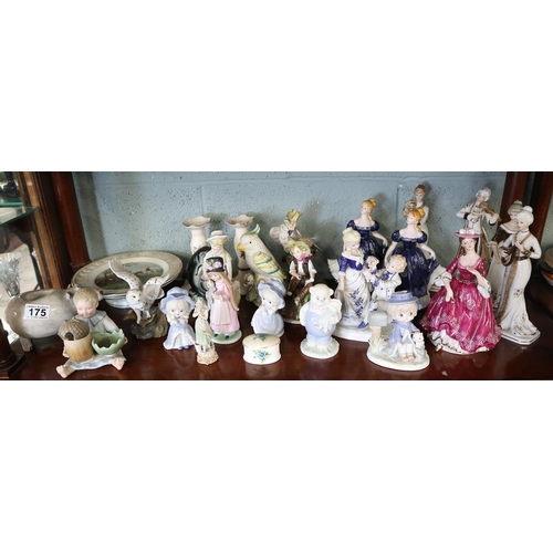 175 - Large collection of ceramic figurines