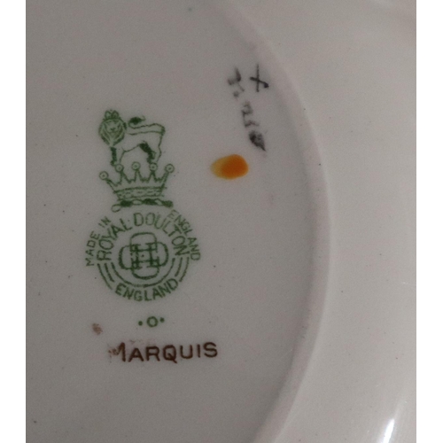 183 - Part dinner service, Royal Doulton Marquis