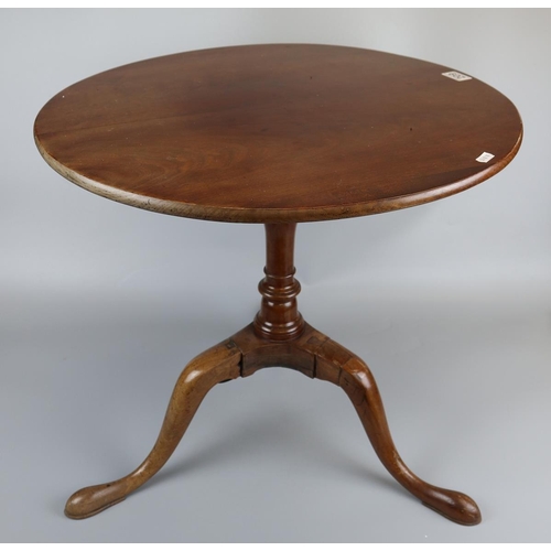 209 - Mahogany tripod table