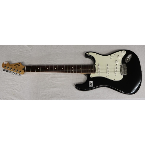 231 - Fender Stratocaster guitar