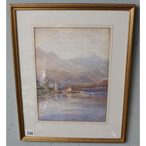 256 - Watercolour - Lake scene - Morpeth - Cumbria