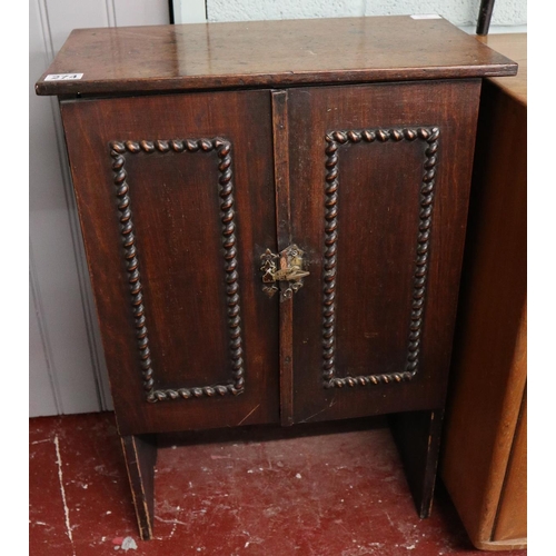 274 - Antique mahogany pot cupboard