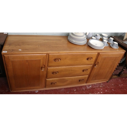 276 - Ercol blonde elm sideboard