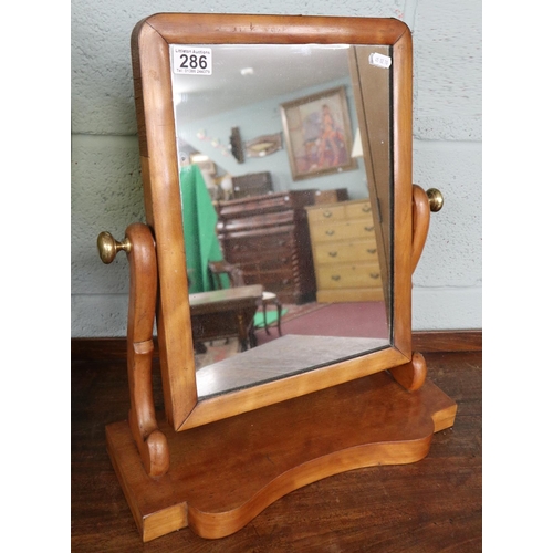 286 - Victorian vanity mirror