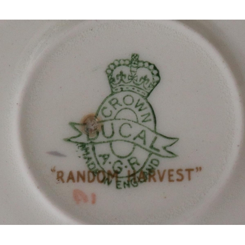 408 - Crown Ducal coffee service - Random Harvest