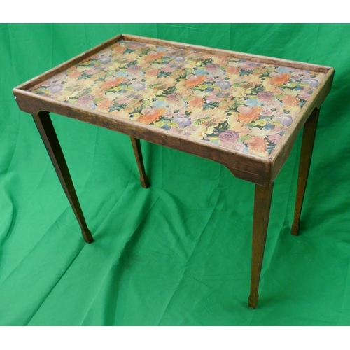 432 - Antique folding table