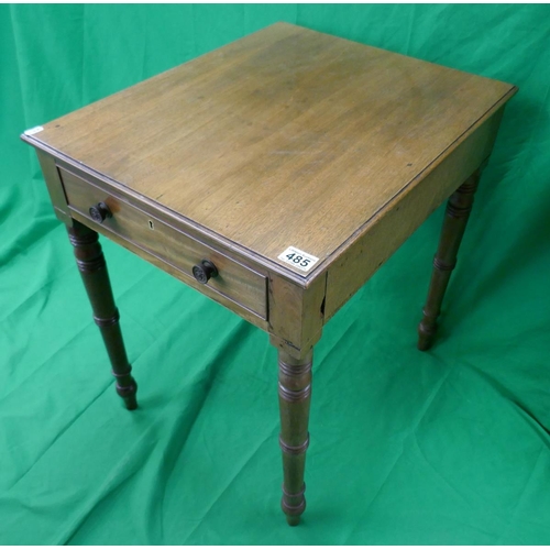 485 - Mahogany hall table