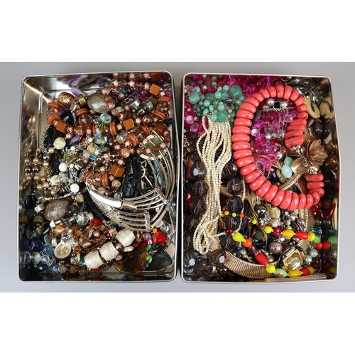 77 - Large quantity of costume jewellery