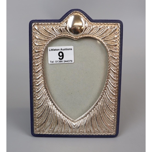 9 - Silver picture frame by T.S. Ltd