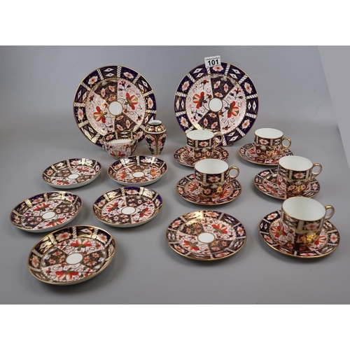 101 - Collection of Royal Crown Derby - Imari pattern