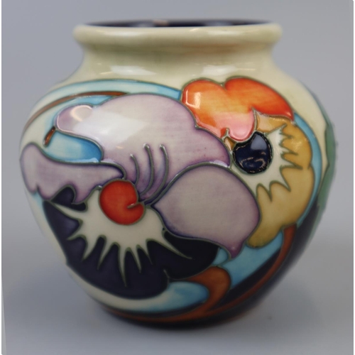 116 - Moorcroft ‘Thoughts In Flight’ Vase - Designed by Emma Bossons - 2007 - Approx. H: 7.5cm
