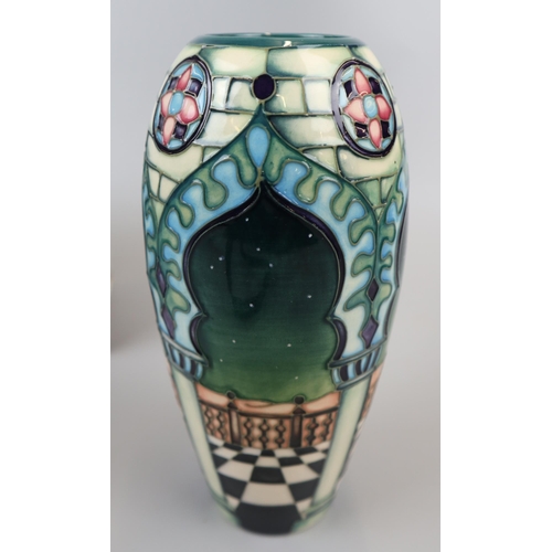 120 - Moorcroft ‘Jumeirah’ Vase - Designed by Beverly Wilkes 1999 - Approx. H: 19cm