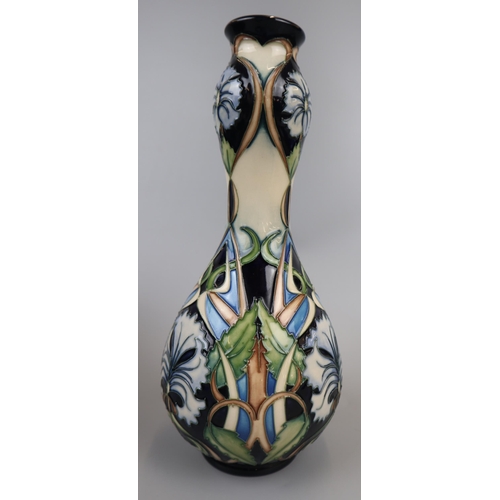 126 - Moorcroft ‘Centaurea’ Vase - Designed by Rachel Bishop - 2005 - Approx. H: 23cm