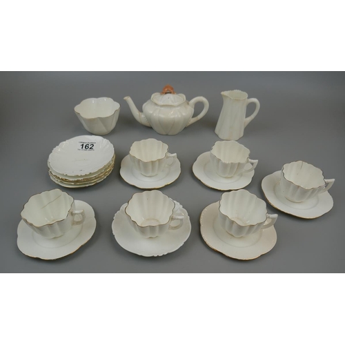 162 - Foley (pre-Shelley) china tea service some A/F