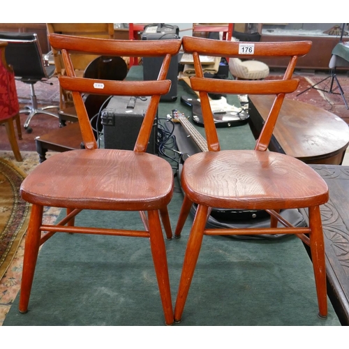 176 - Pair of Ercol child's chairs